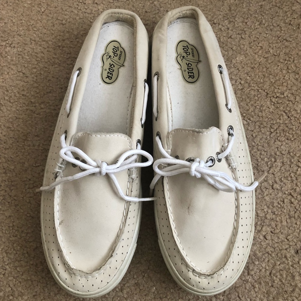 Sperry Leather Mule Boat Shoe